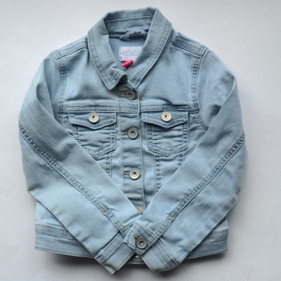 XS 4T Light Blue Jean Jacket Children's Place - Picture 1 of 12